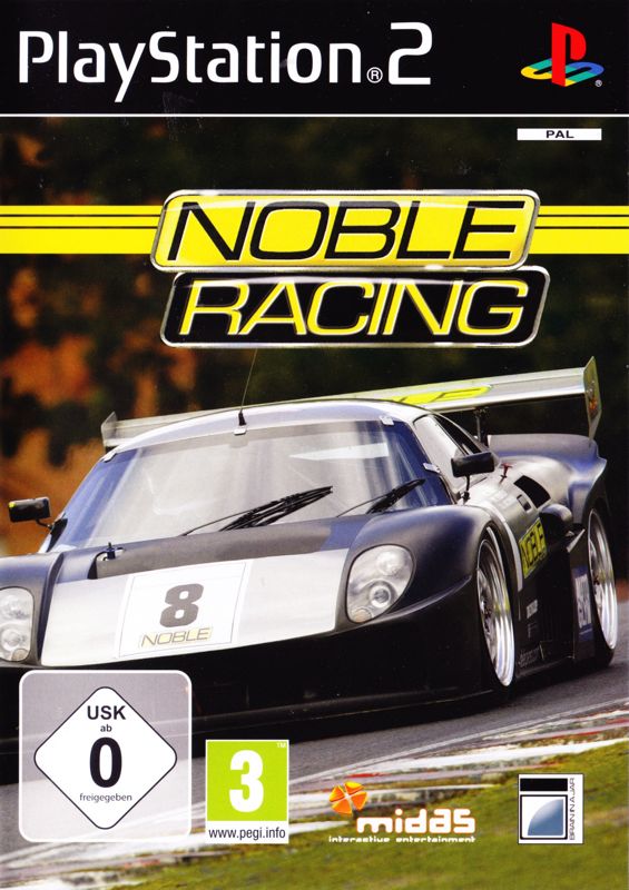 Noble Racing box art for Playstation 2